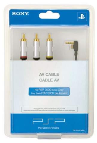 PSP2000 AV Cables for TV